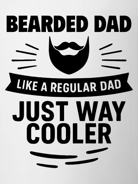 Bearded dad – cooler than average