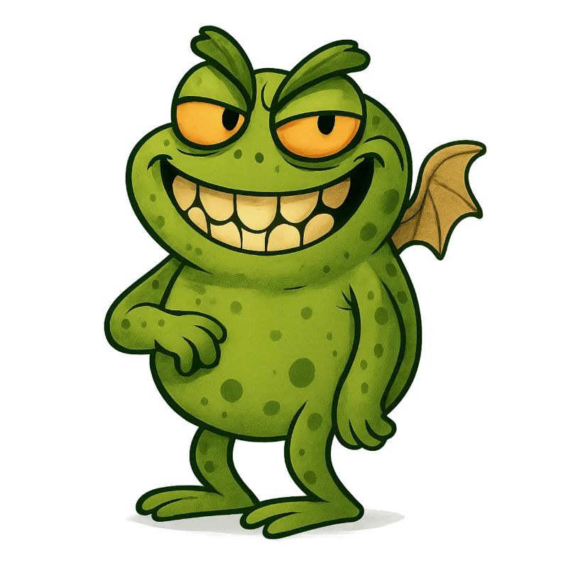 Flying Monster Frog