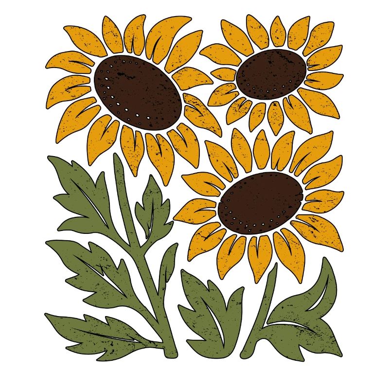 Boho Sunflowers