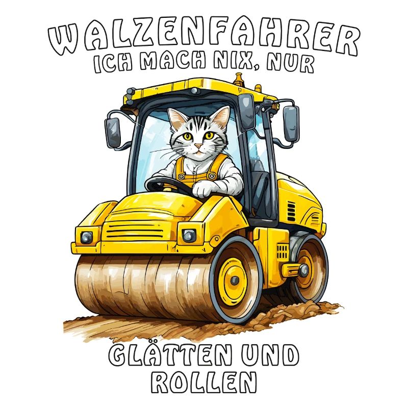 WALZENFAHRER GLÄTTEN UND ROLLEN