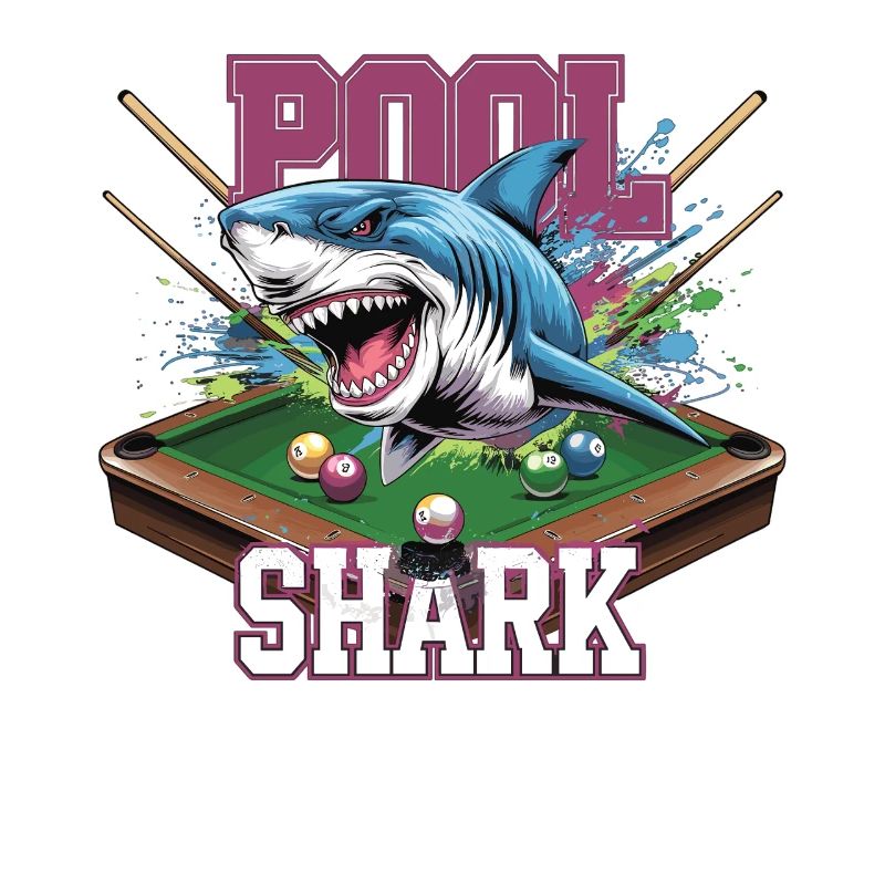 Pool Shark Player Shirt