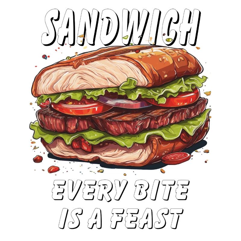 SANDWICH EVERY BITE IS A FEAST