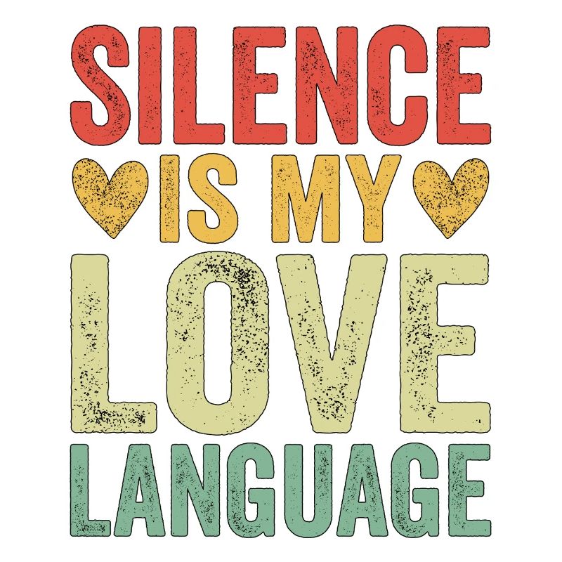 Le silence est mon langage d’amour