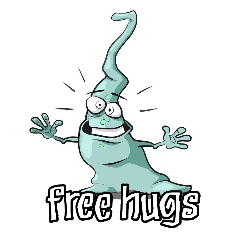 Free Hughs - Cute Alien