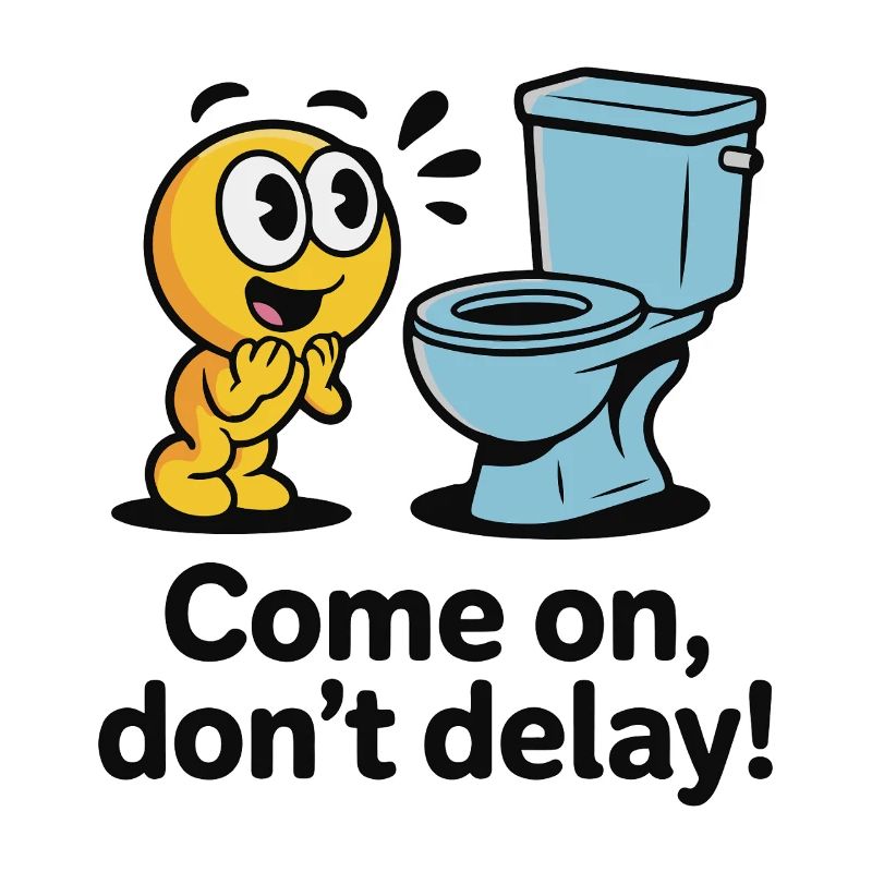 TOILETS,COME ON, DON'T DELAY