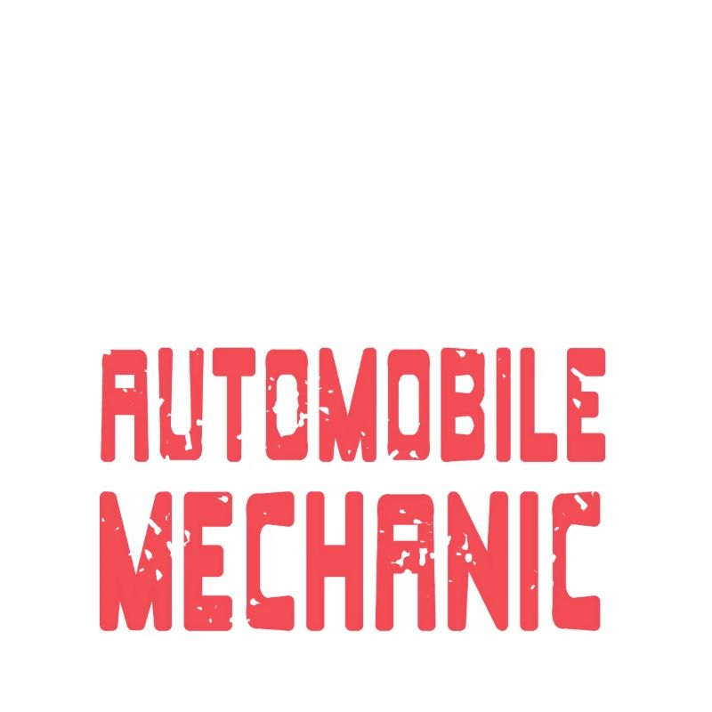 Automobile Mechanic Bold Engine Block Wrench Pride