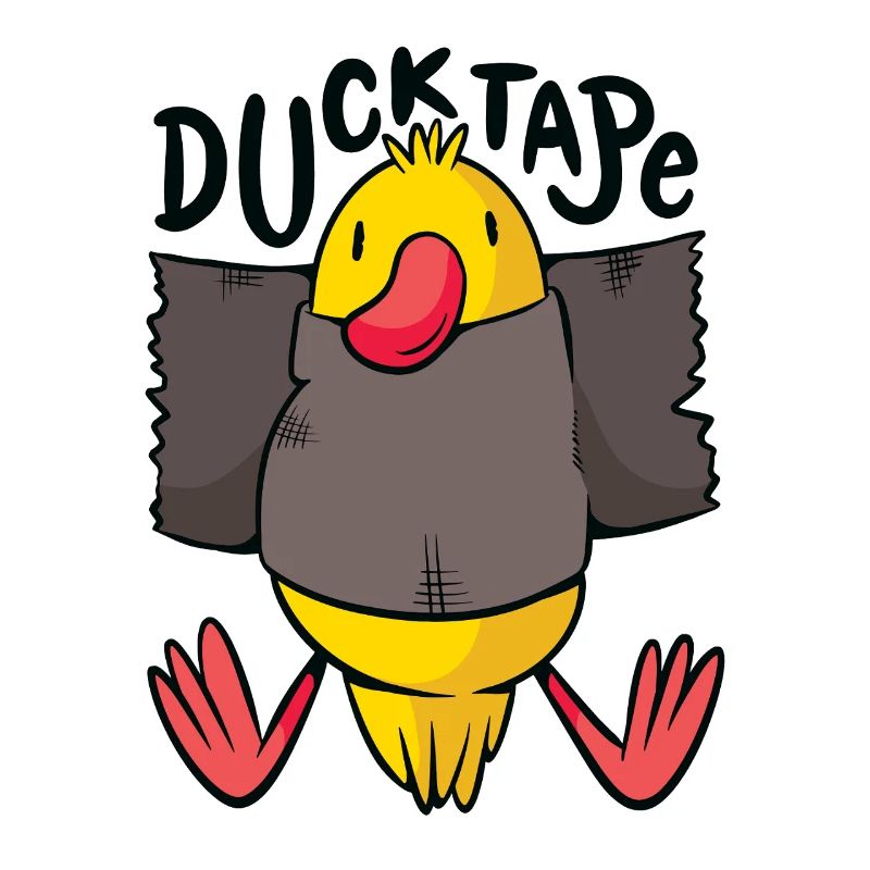 Duck Taping Comedy Character Design