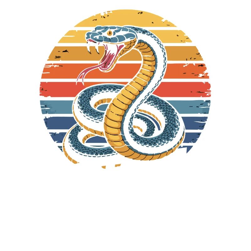 Snake hunter – Retro Schlange Design