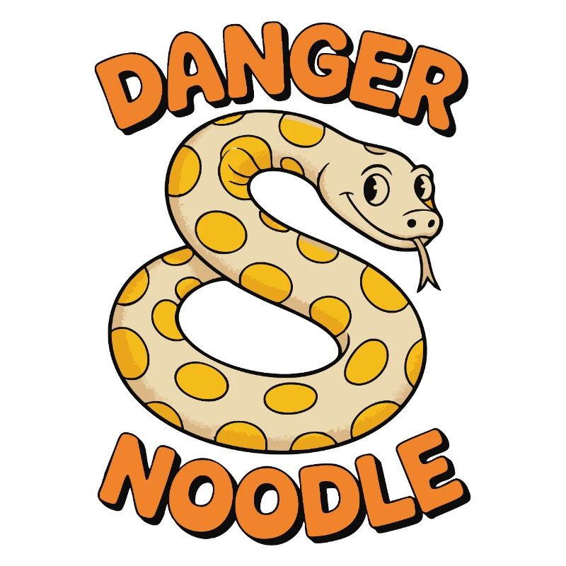 Danger Noodle - Conception de serpent amusante