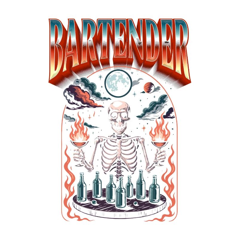Bartender Halloween barman bartender