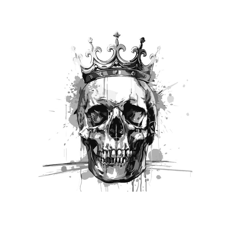 King Skull Crown Royal
