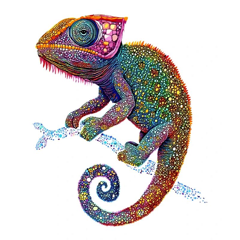 Chameleon Lizard Reptile Chameleon Iguana Lizard