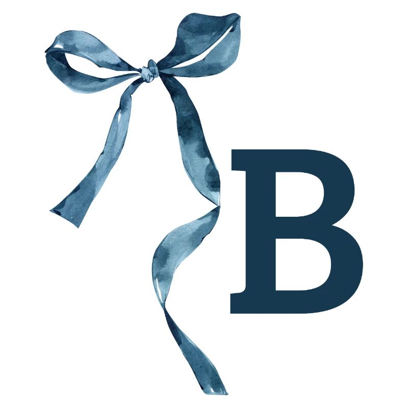 Monogram b gift idea