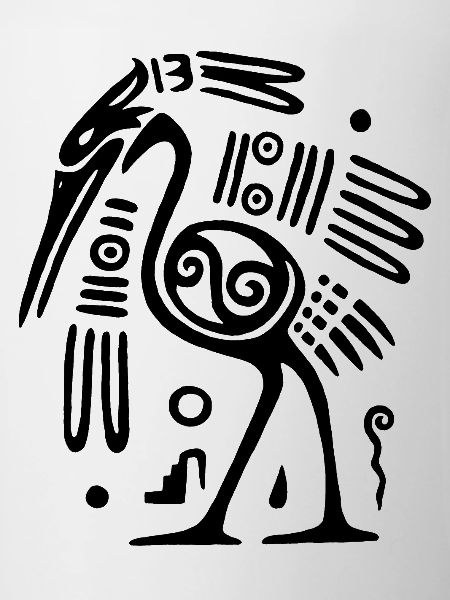 Black Totem Bird