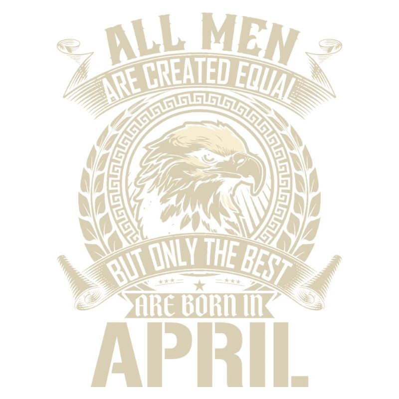 Motif du mois de naissance d'avril de Eagle Pride