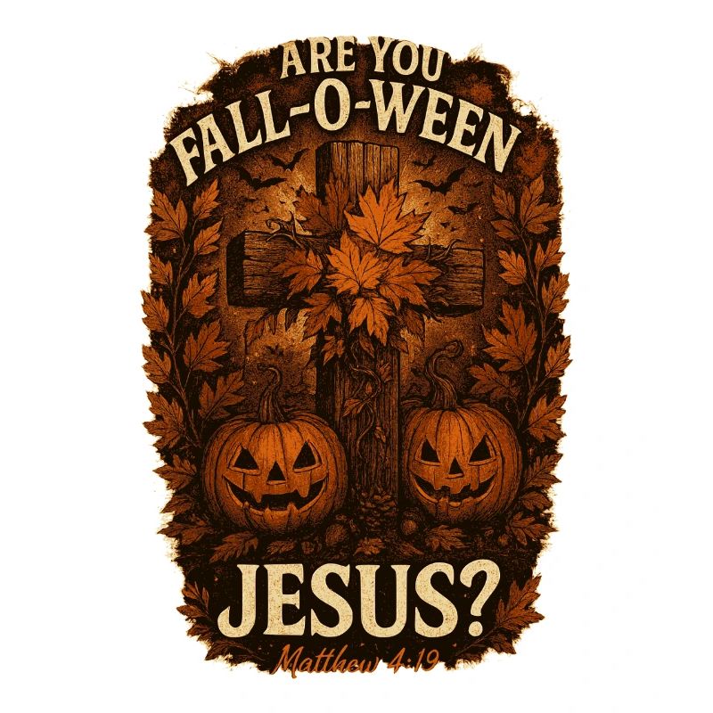 Are You Fall-O-Ween Jesus Halloween Fall