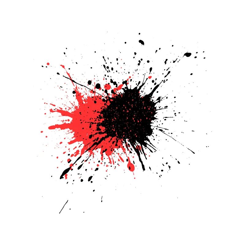 Conception de couleurs sanglantes
