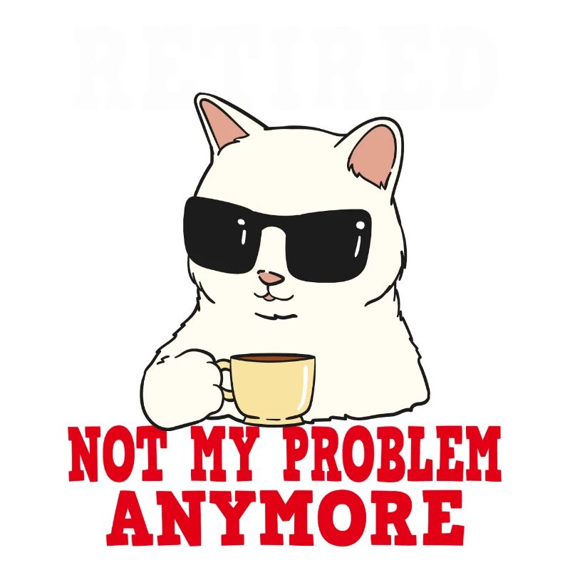 Chat à la retraite : ce n’est plus mon problème