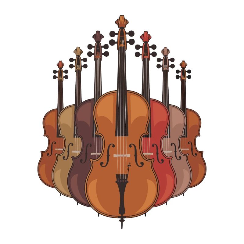 Fascinating Cello Collection: Musical Instruments in