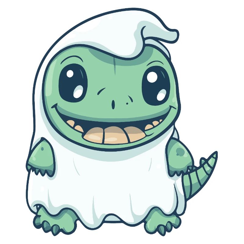 Alligator Halloween Geist
