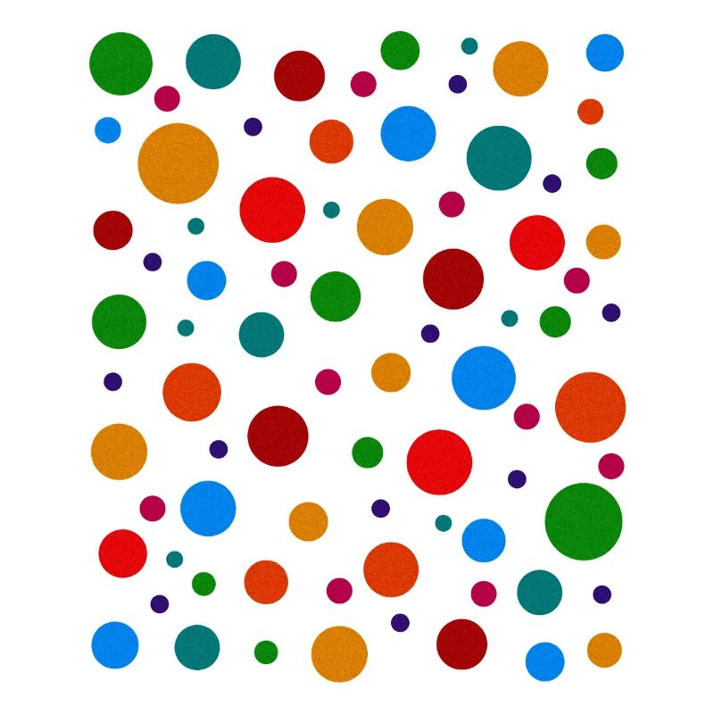 Bold Spotty Dot Colors Tee