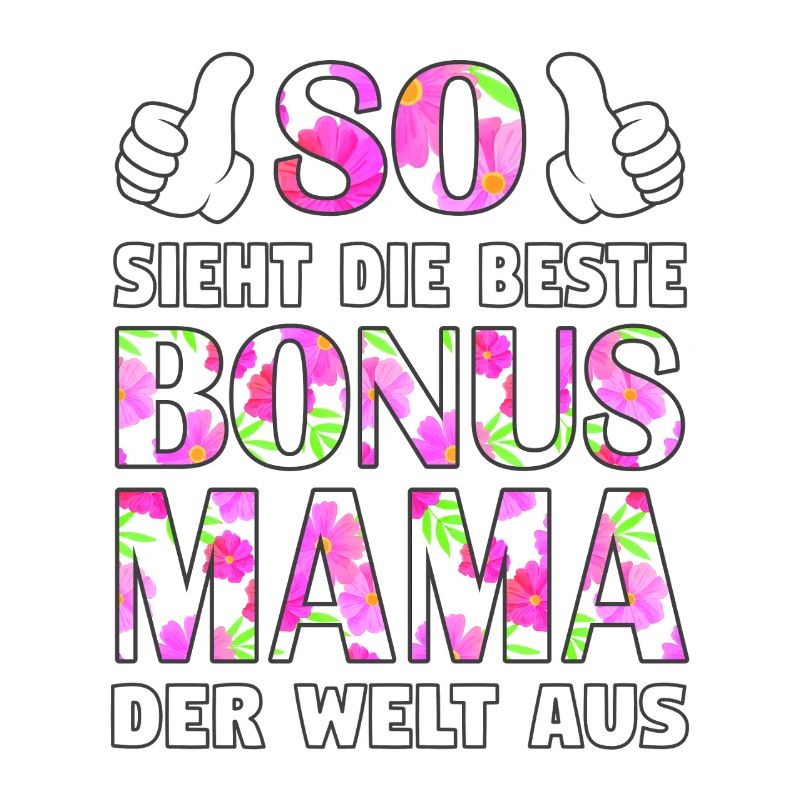 Bonus Mama Mutter Muttertag Stiefmutter Geschenk
