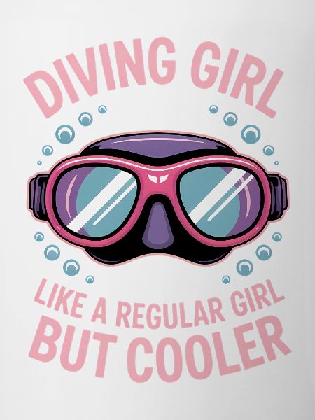 Diving Saying Girl Funny Diving Gift