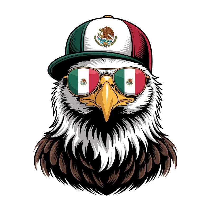Lunettes de soleil rétro Mexican Eagle