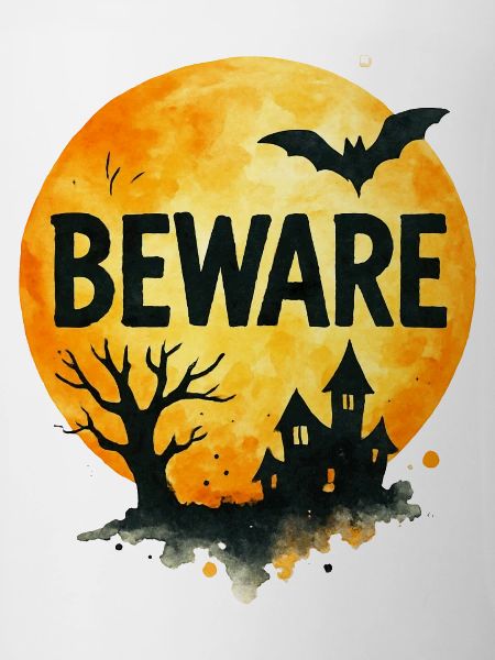 Spooky Haunted House for Halloween