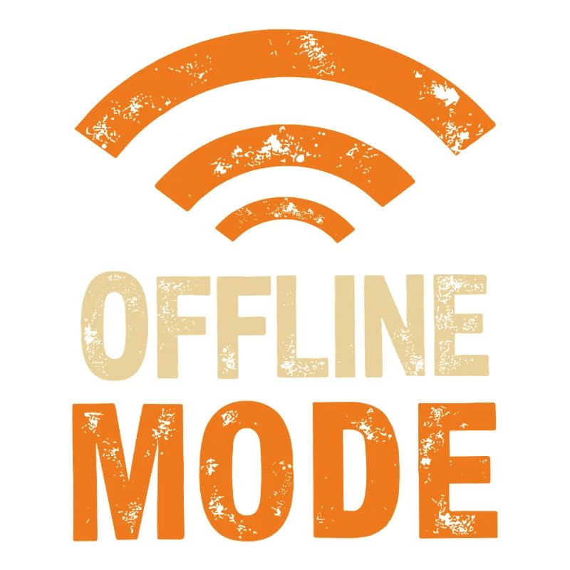 Finally in the dead zone – offline mode