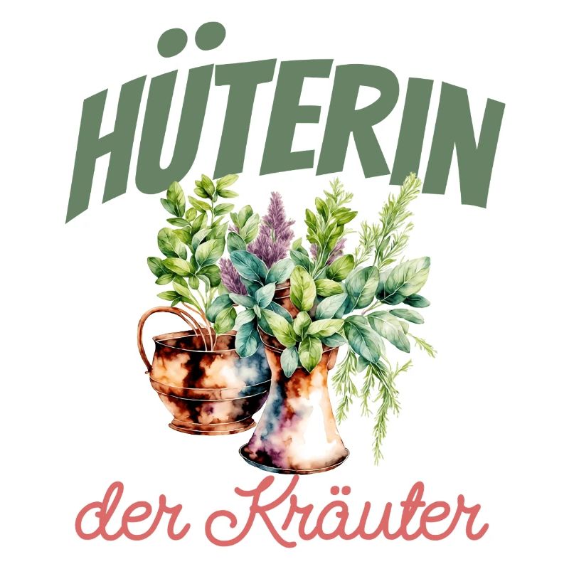 Mystical herb design for nature-loving witch