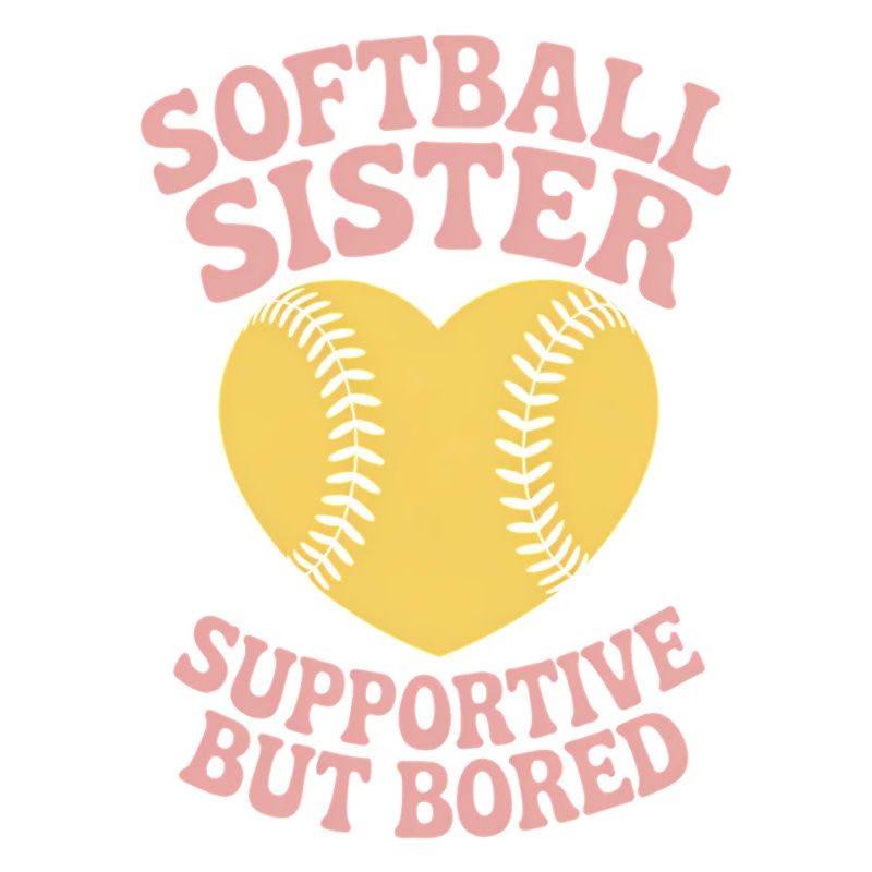 Softball Spruch Schwester Lustig Softball Geschenk
