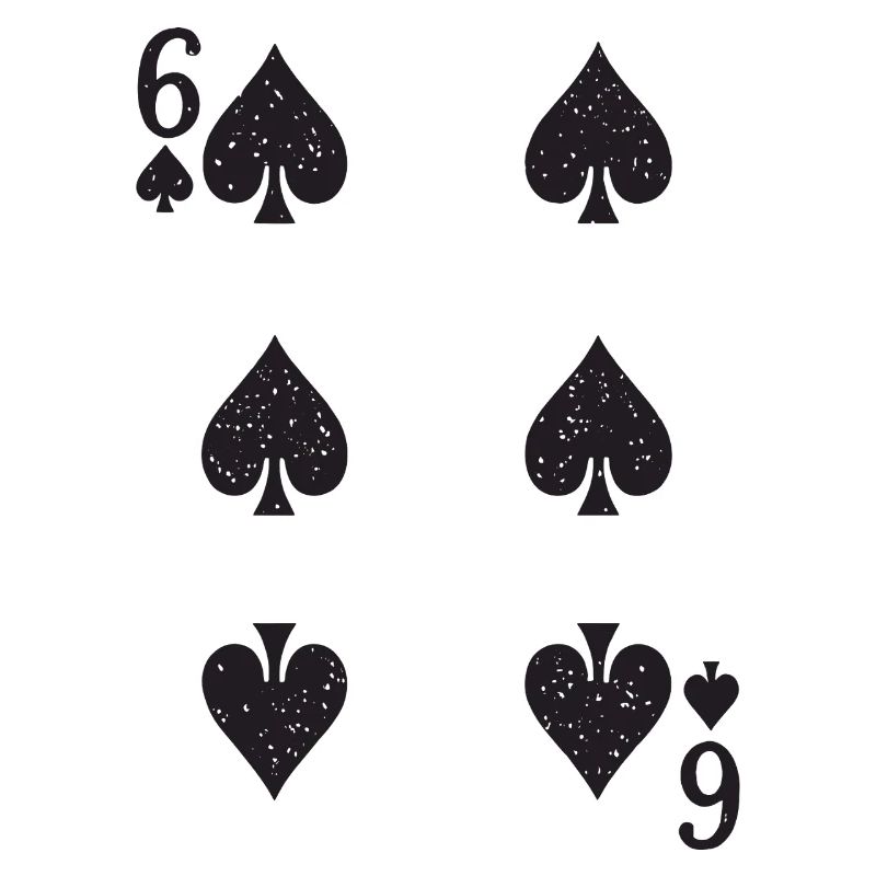 Six Spades Nine Spades Pattern