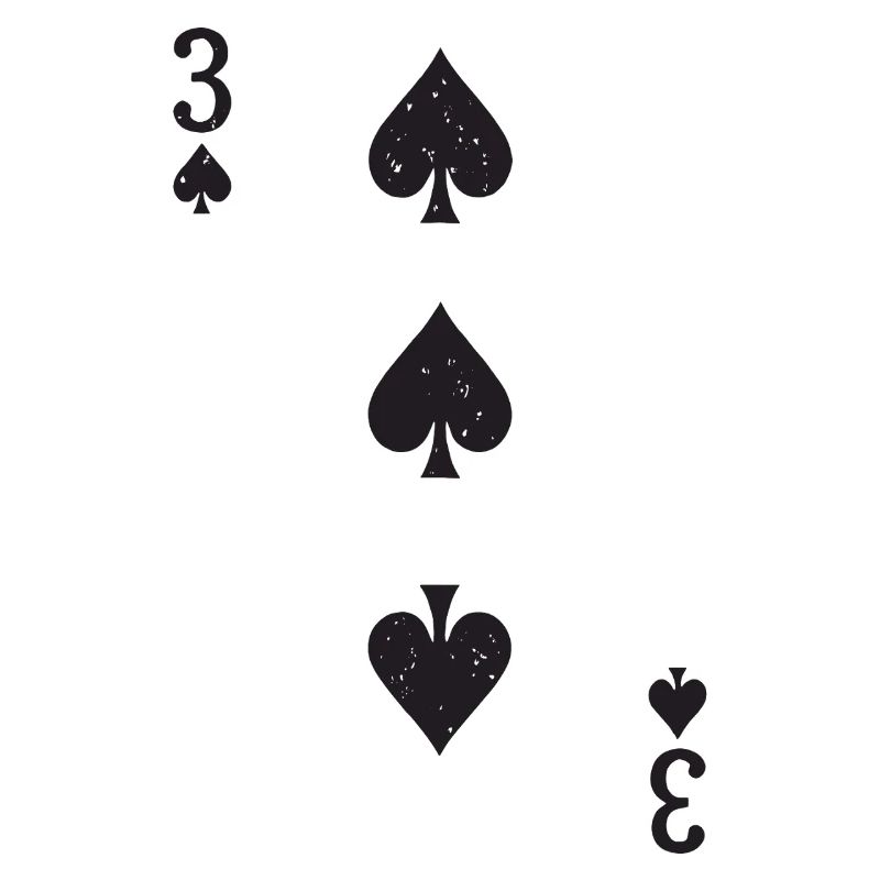 Three spades