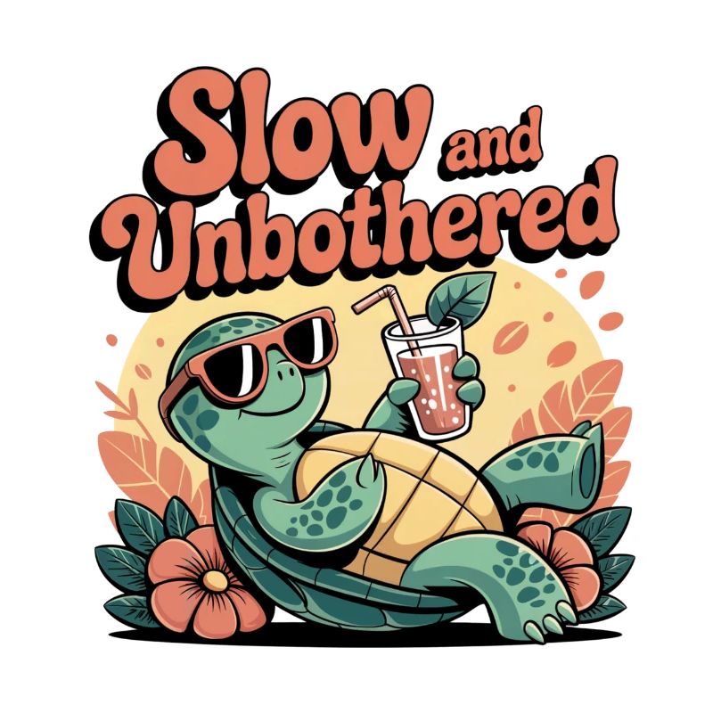 Turtle Humor – Slow and Unbothered