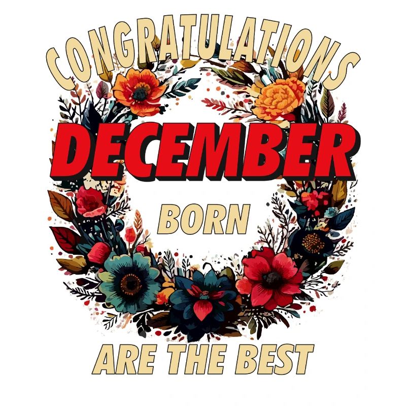 CONGRATULATIONS DECEMBER