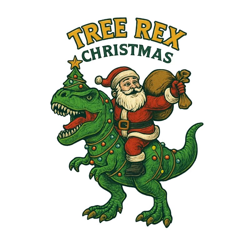 Noël - Tree Rex Christmas