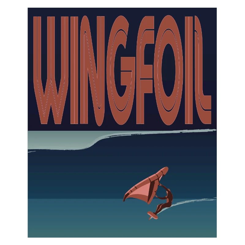 Wingfoiler Welle
