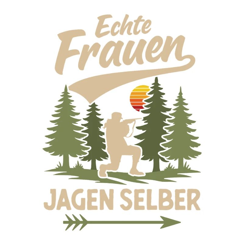 Jägerin Jagen Selber Jagd Jäger Jagdschein