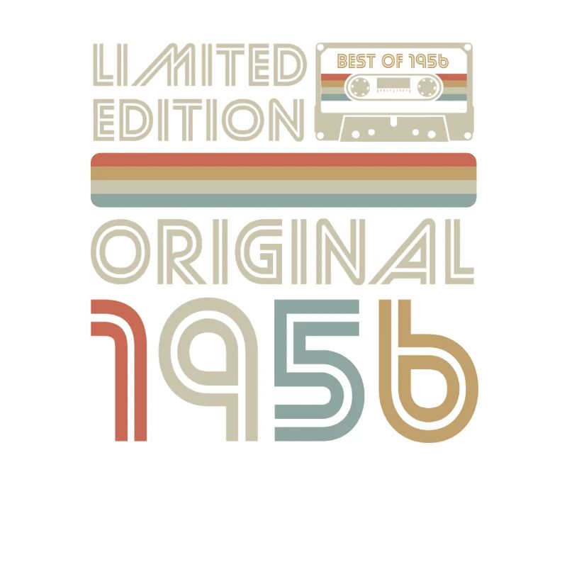 Cassette rétro originale limitée de 1956
