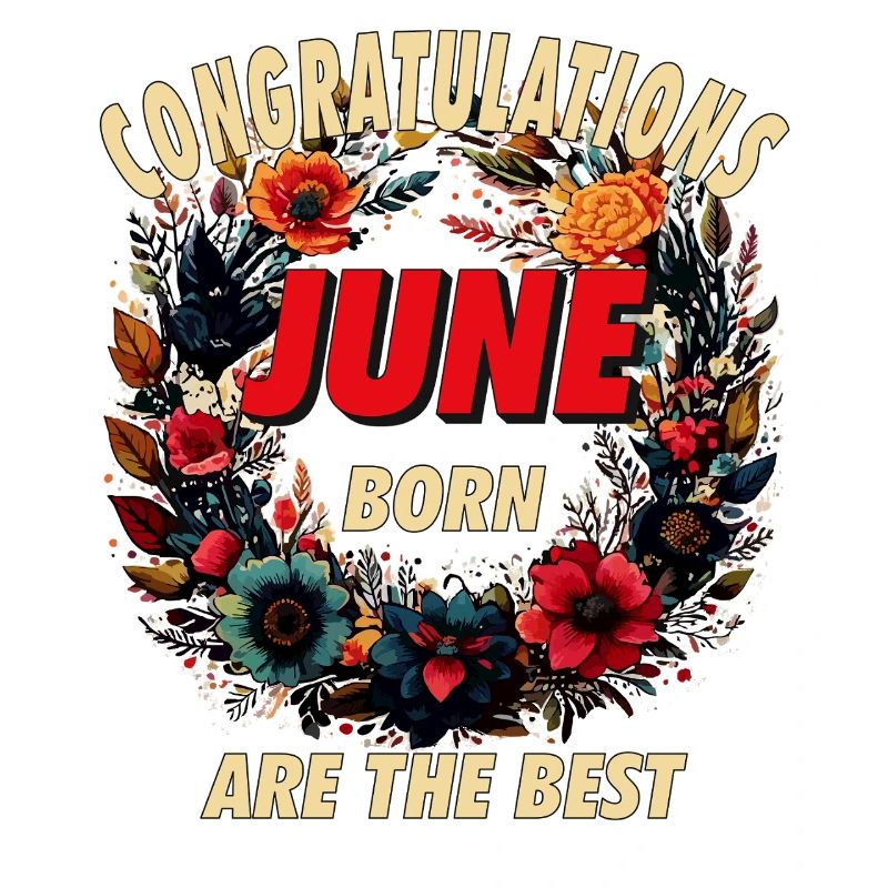 CONGRATULATIONS JUNE