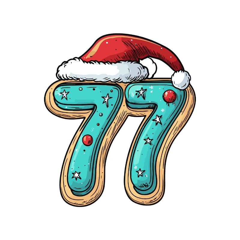 77 Numéro Cookie Noël