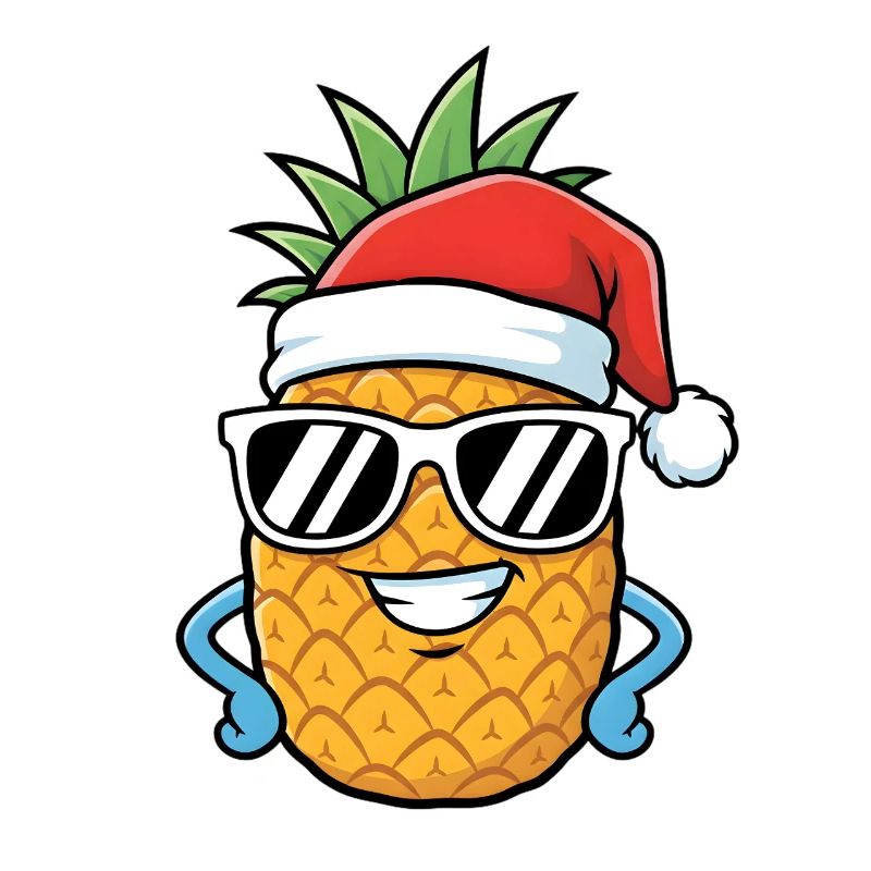 Art de l’ananas de Noël