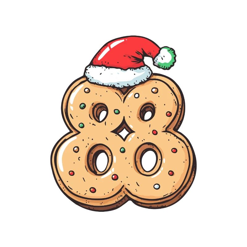 88 Numéro Cookie Noël