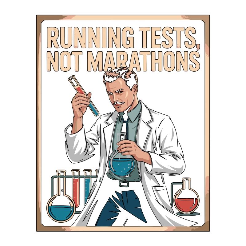 Lab Technician Running Tests Medical Technologist