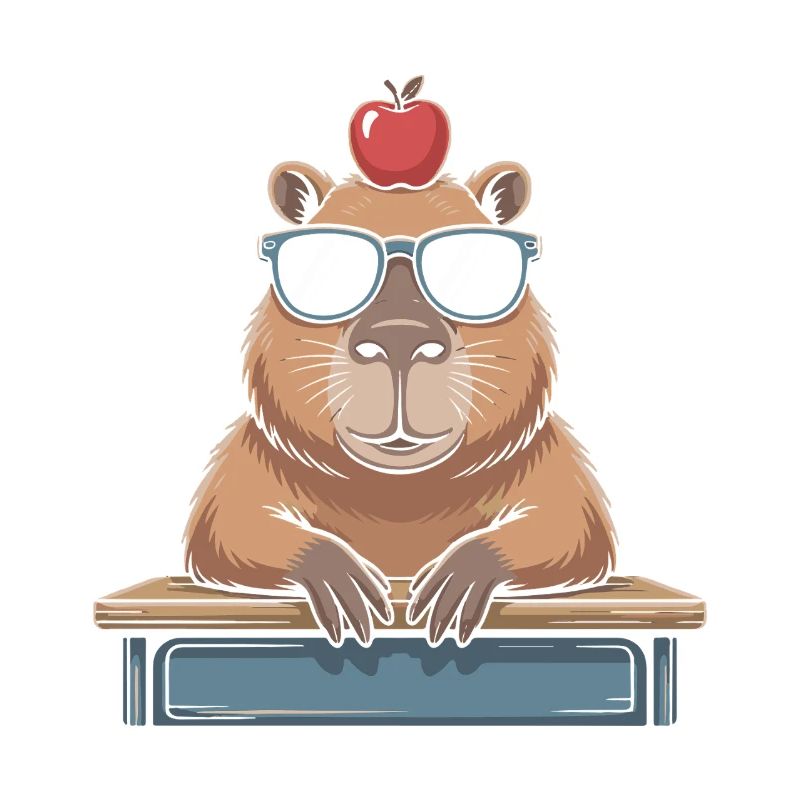 Süßes Capybara