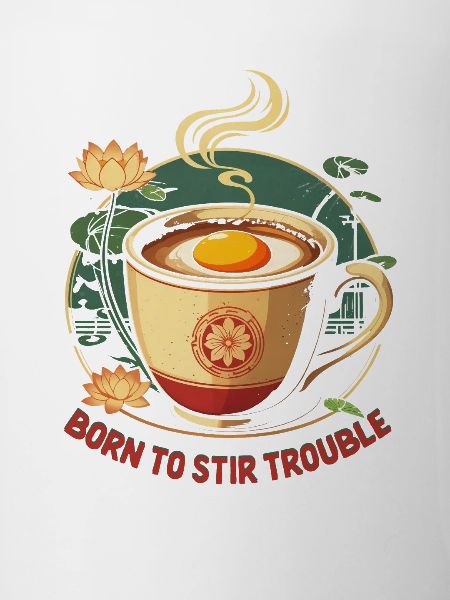Vietnamesisches Essen Kaffee Mit Eigelb