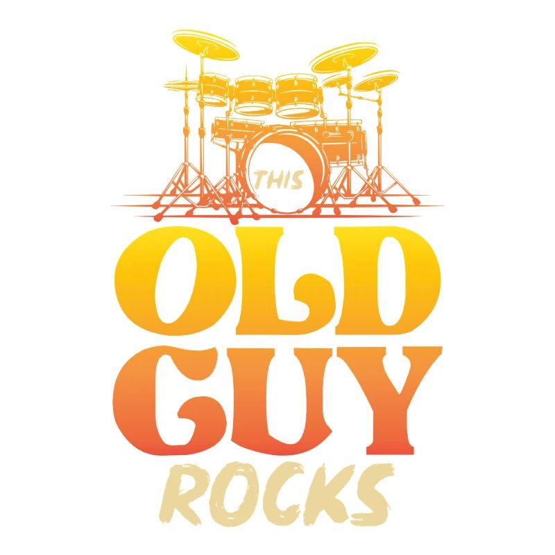 Old Man Rocks Drums