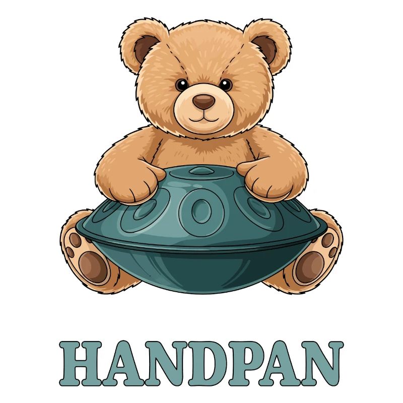 Handpan Teddy Bear