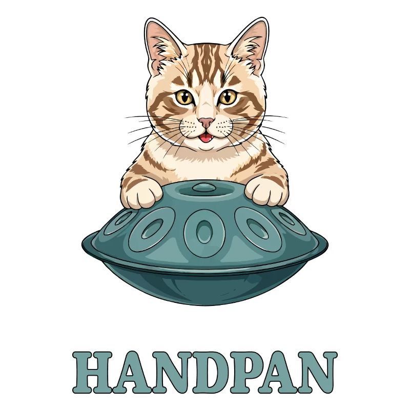 J’adore mon chat Handpan